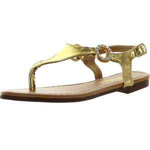 Unknown Marie-9K Gold ToddlerG sandals 9 NEW